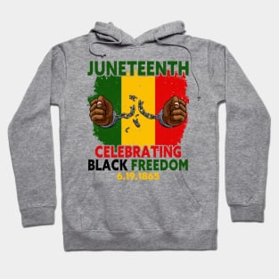 Juneteenth, Celebrating Black Freedom, 6-19-1865, Black History, Hoodie